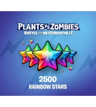 Plants vs. Zombies: Battle for Neighborville - 2500 Rainbow Stars DLC XBOX One / Xbox Series X|S Xbox One Key GLOBAL